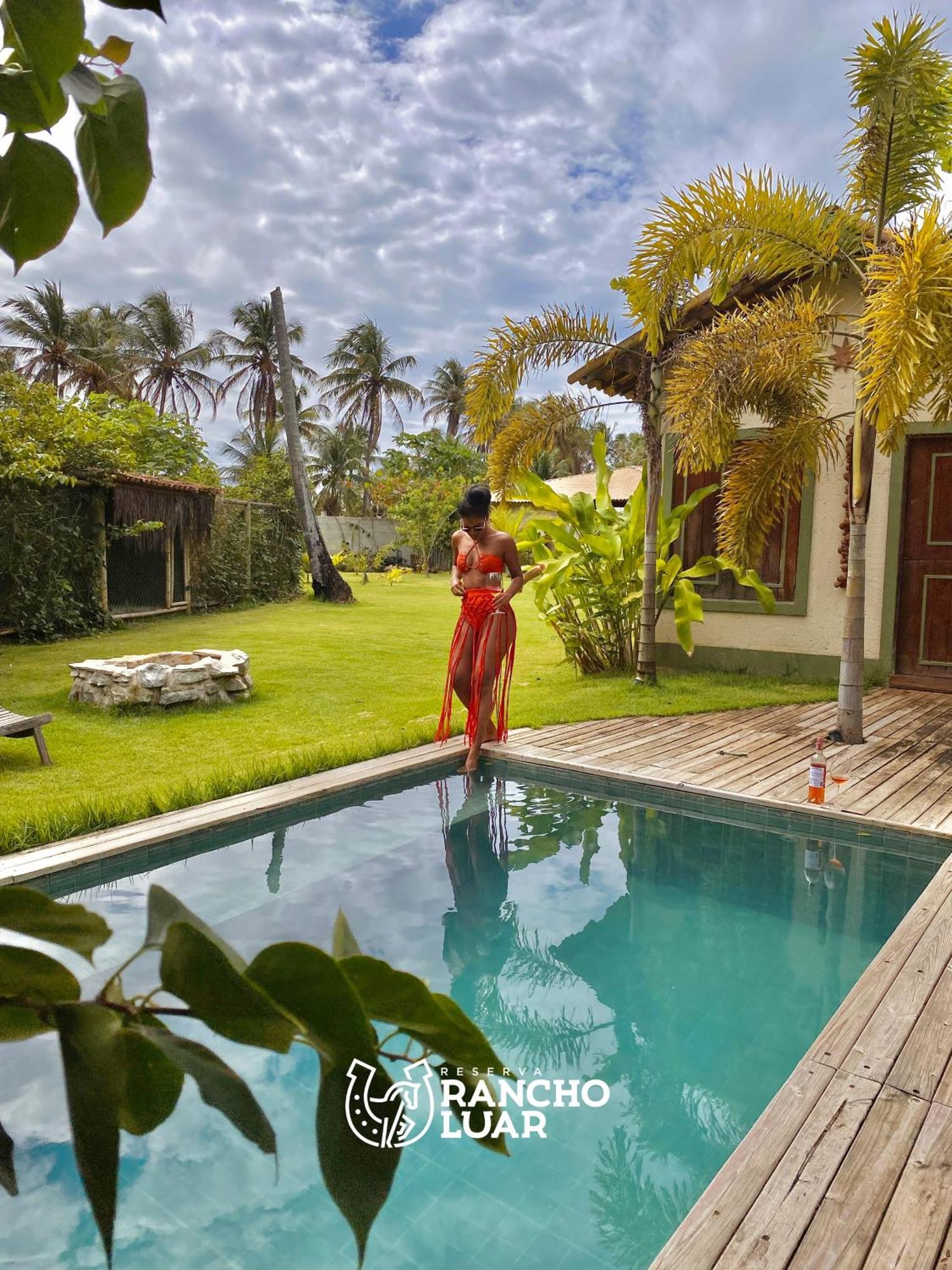 Pousada Rancho Luar Porto de Pedras Bagian luar foto
