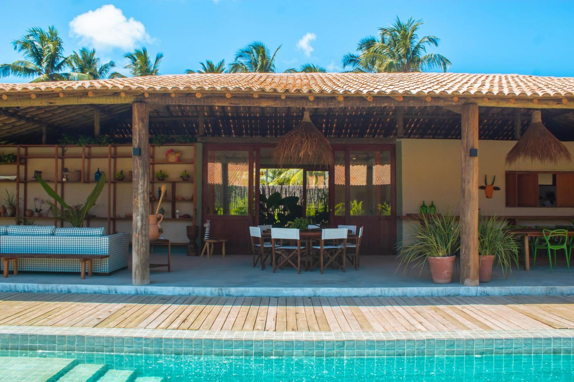 Pousada Rancho Luar Porto de Pedras Bagian luar foto